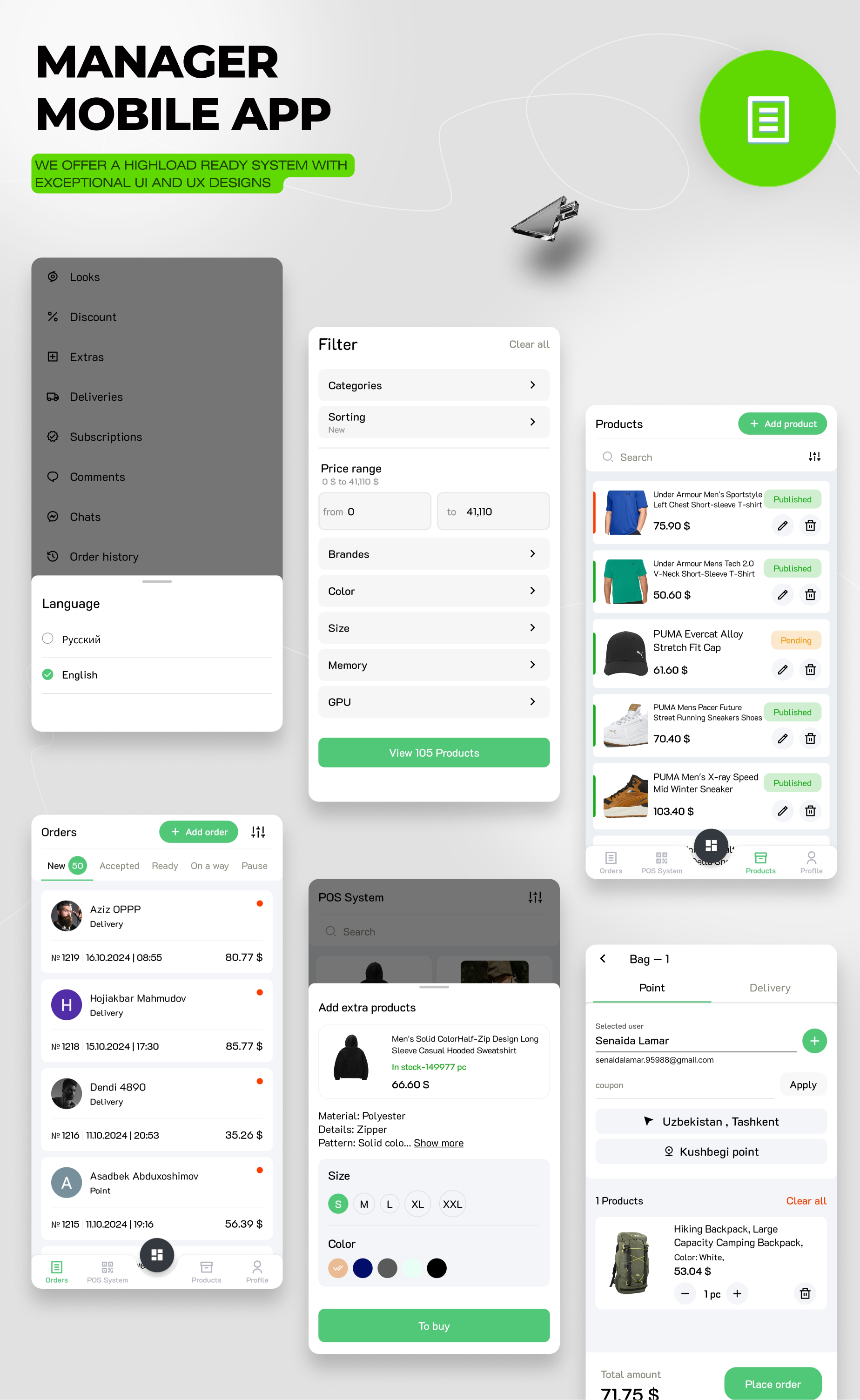 E-commerce Seller mobile application (Goshops) - 7